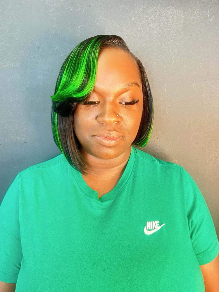 Bob Sew In (with leave out) at STYLEZbyLARTINA in Nashville, AR