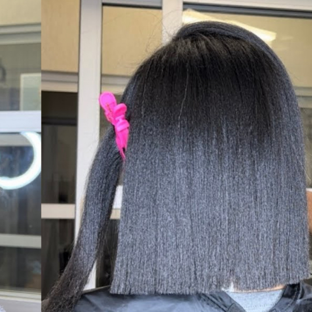 Silk Press at Beautified Hair by Tabz in Allentown, PA