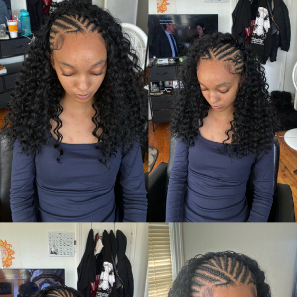 Medium jayda wayda fulani at BraidsByJinece in Wichita, KS