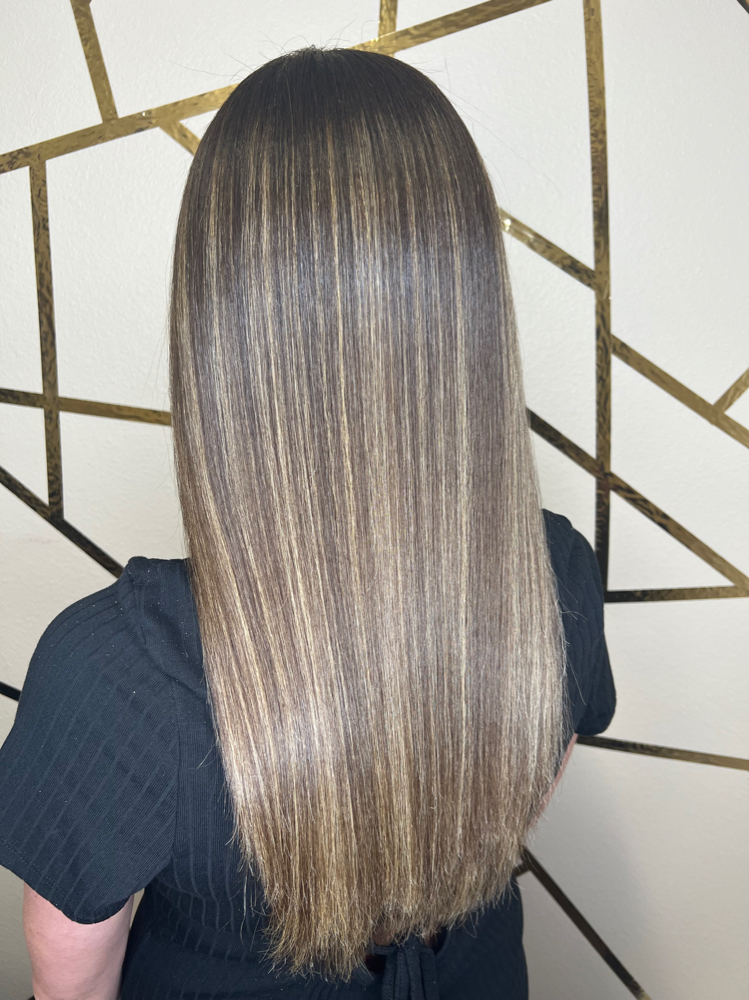 Curling Or Flat Iron Style at @HAIRBYJESSILYNN in Downers Grove, IL