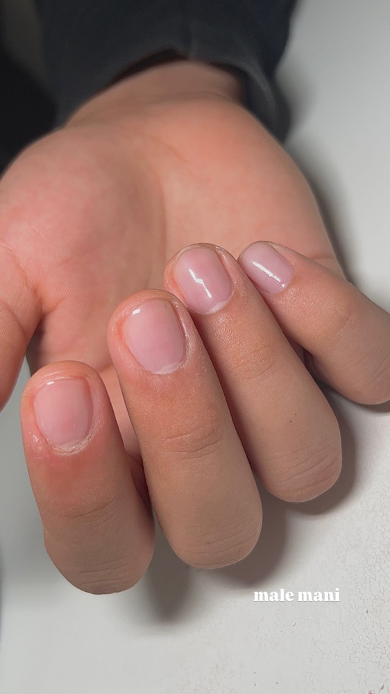 Male manicure