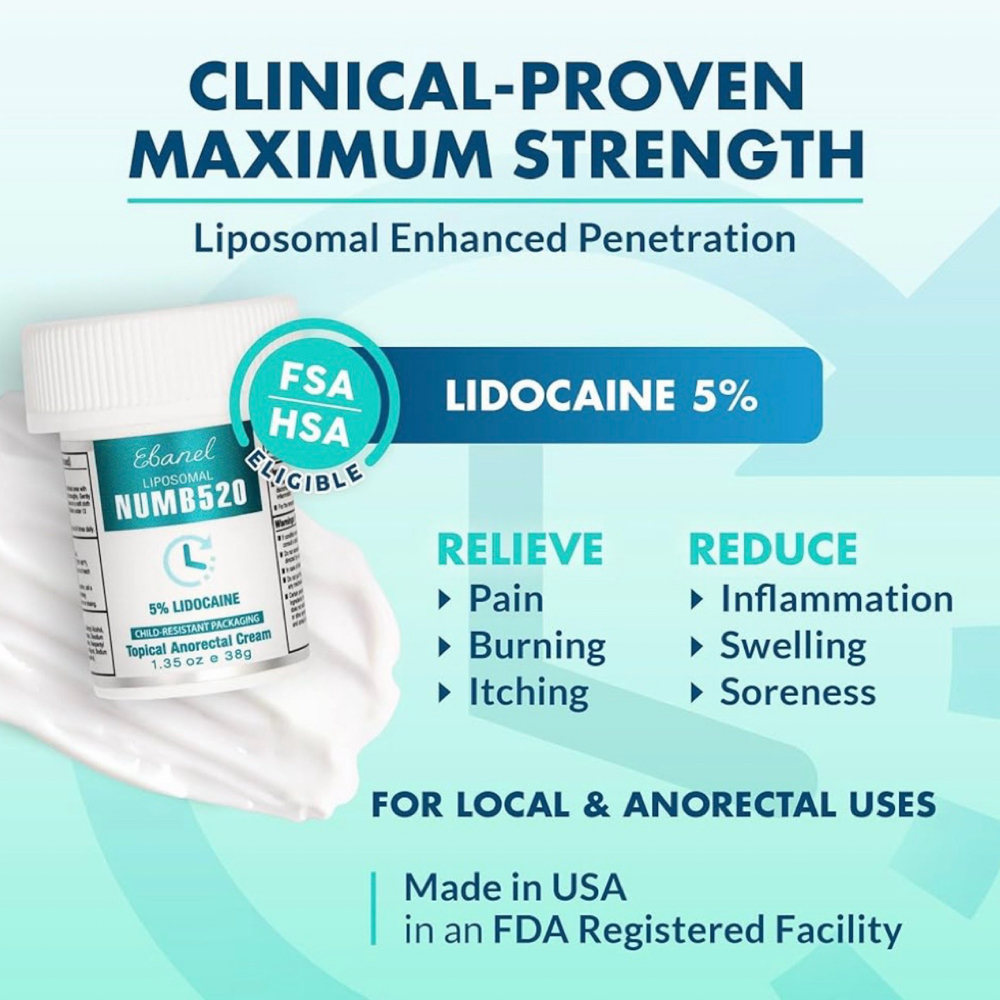 Numbing cream at Glow Essence in Pueblo, CO