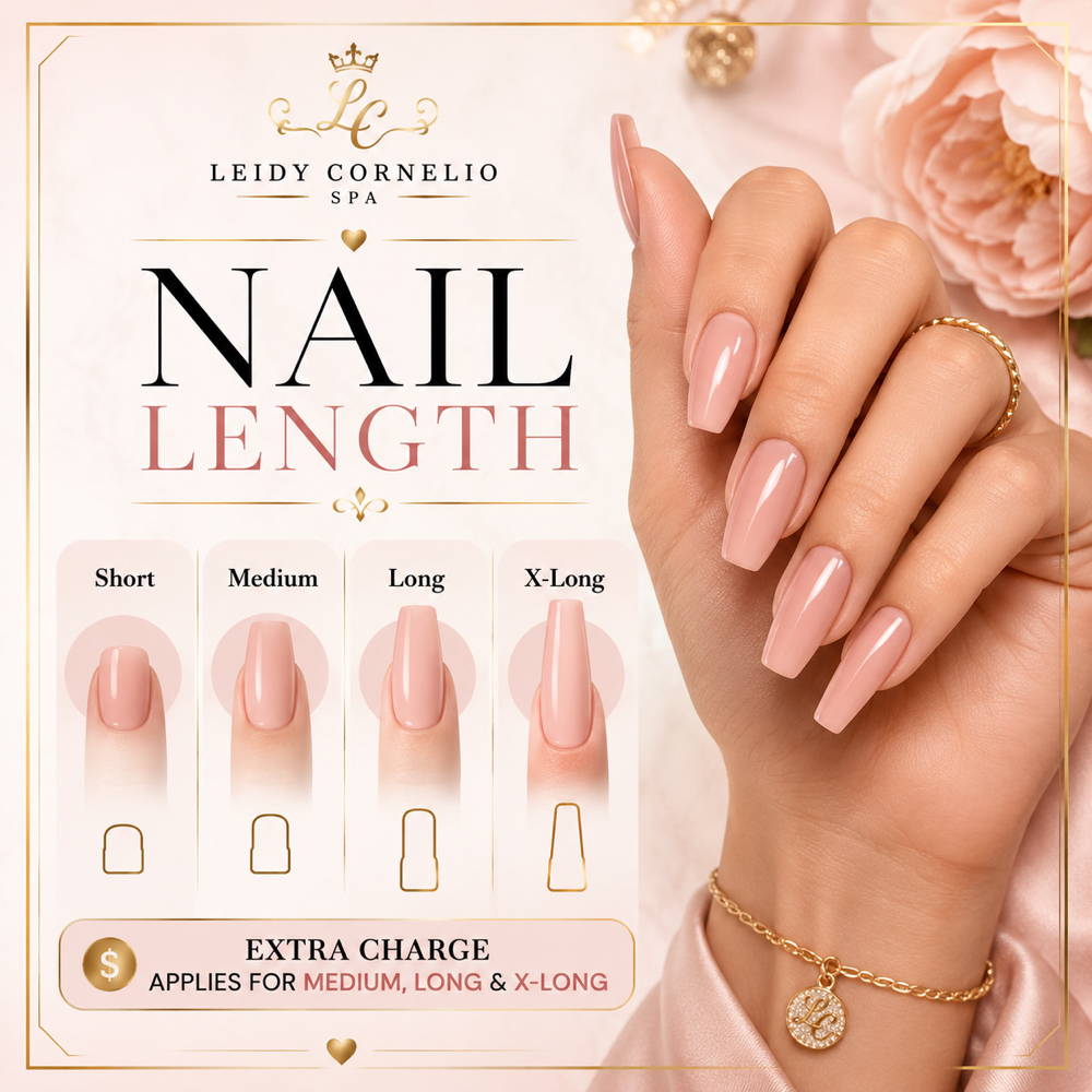 Long Nails at Leidy Cornelio Spa in Aurora, CO