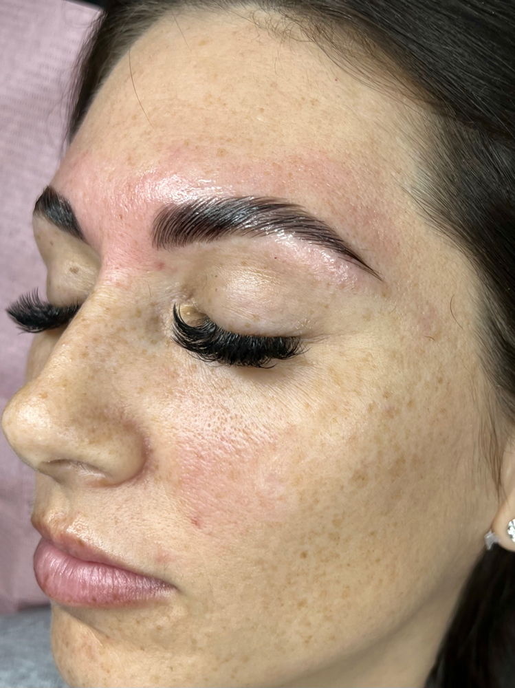 Brow lamination at ACK Esthetics, LLC in Naples, FL