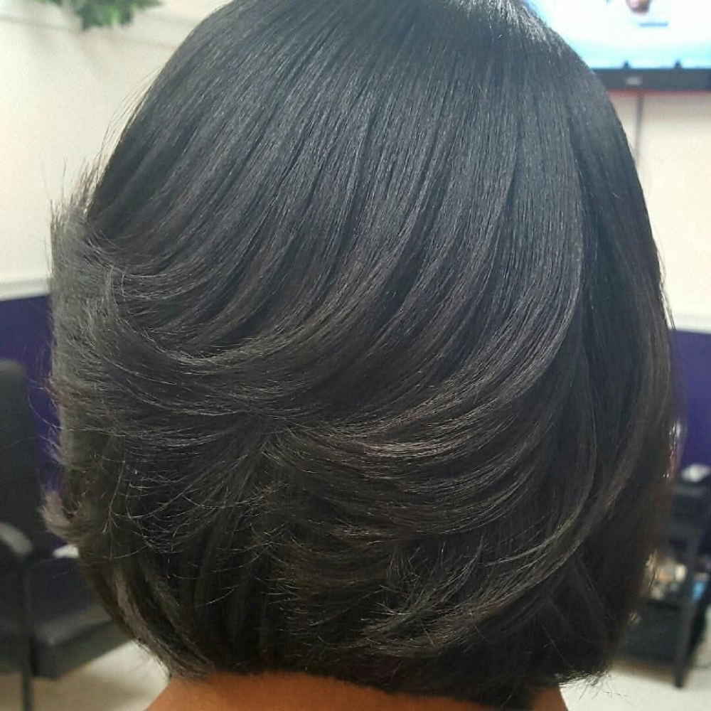 Textured Bob Haircut