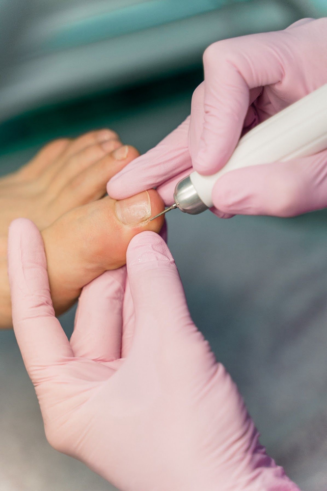 Dry Pedicure (Gel polish)