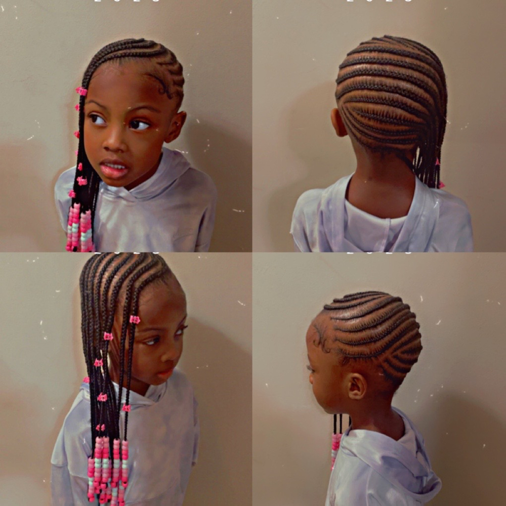 Kids Lemonade Braids