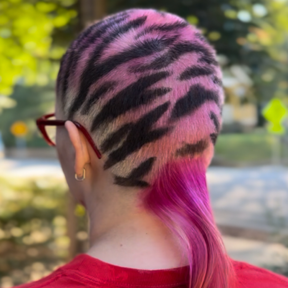 Buzz, Bleach and Paint at CRYBABYCUTZ in Raleigh, NC