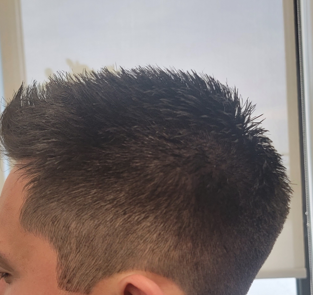 Haircut and shampoo