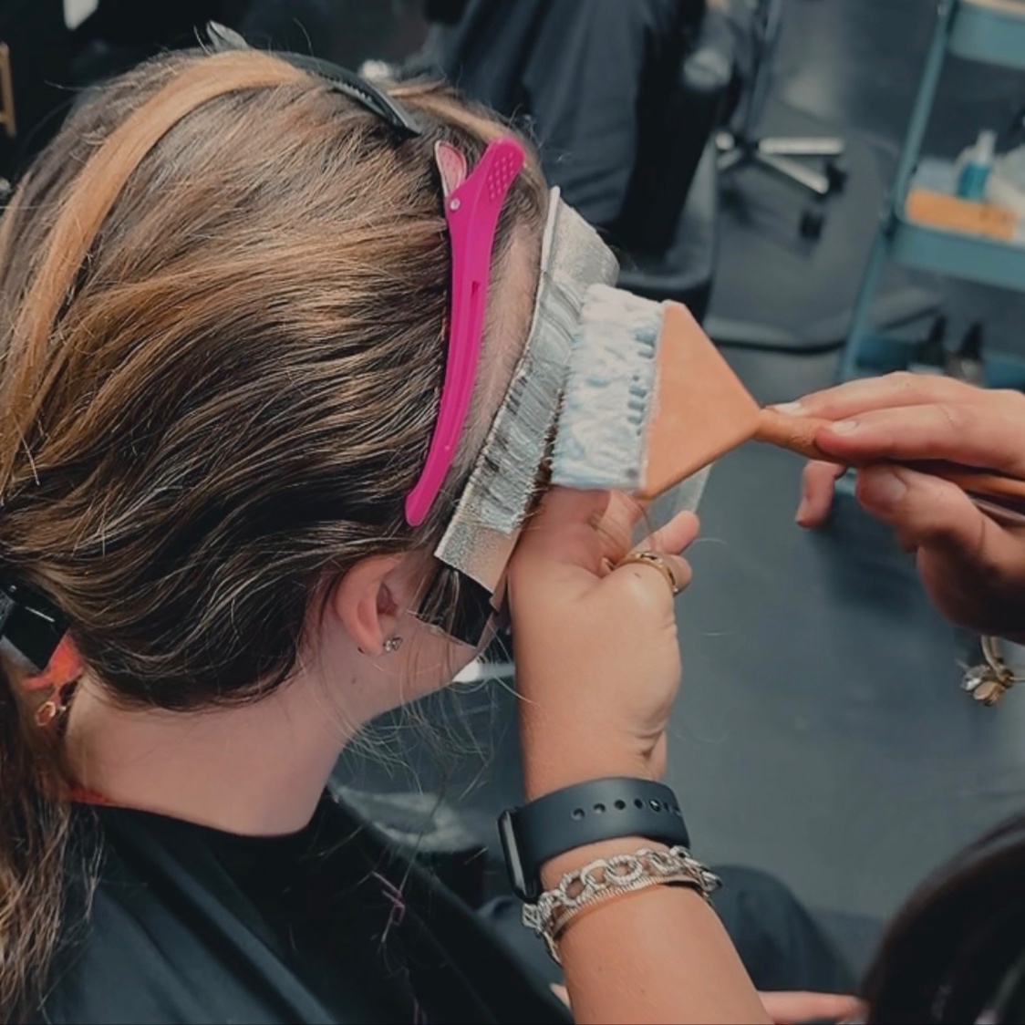 Face Framing Highlight at Volume Beauty Lounge in Augusta, GA