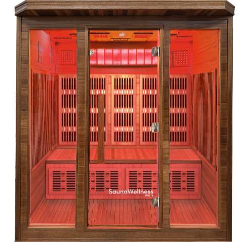 Infrared sauna at Wellness at WPT in Ashland, WI