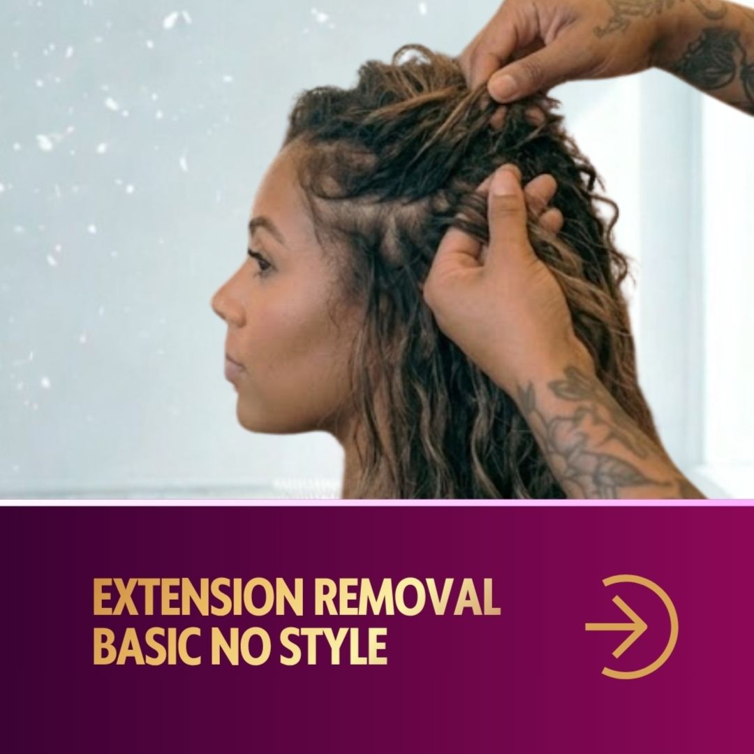 Extension Removal Deluxe No Style at Her Mane Therapy in Lewisville, TX
