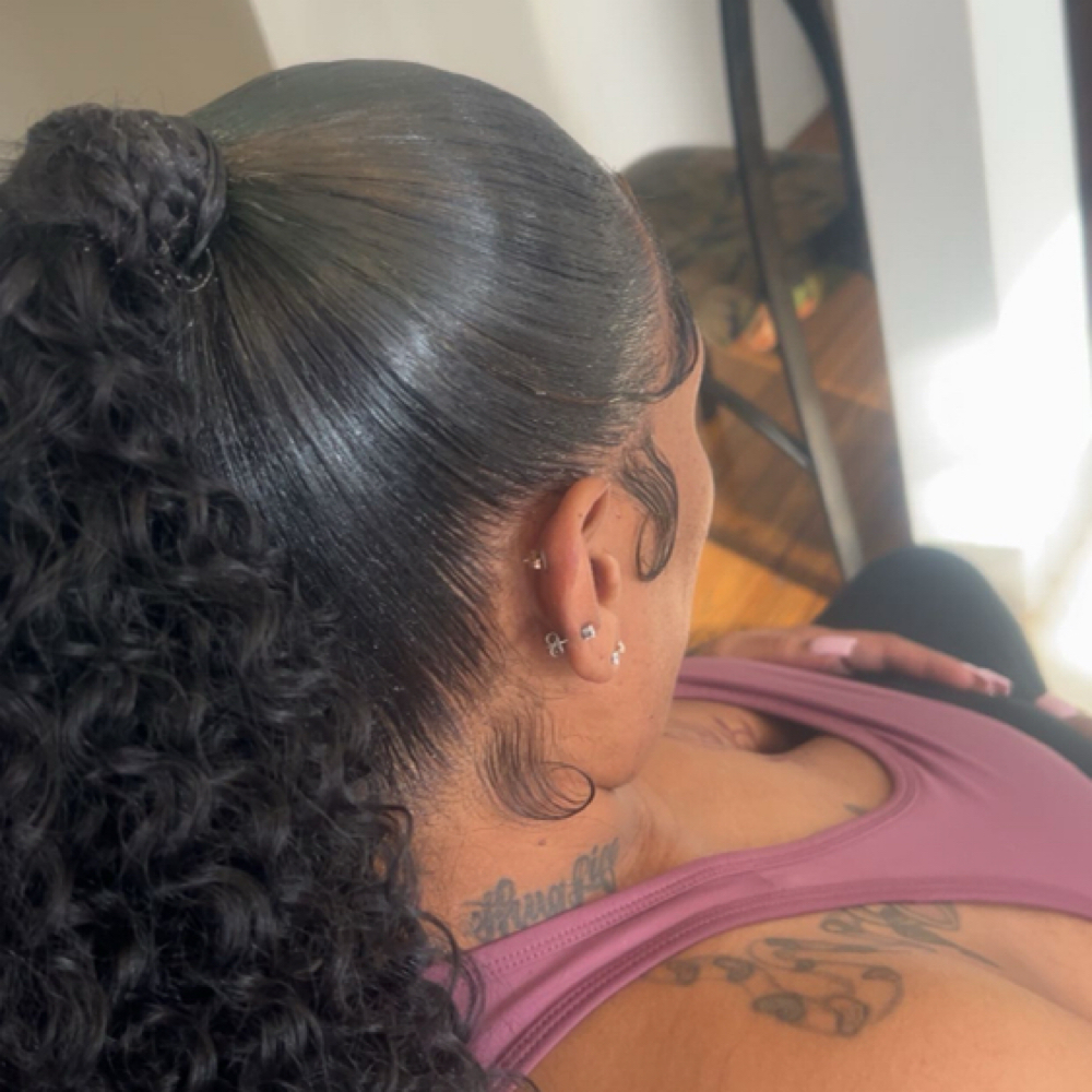 Silk Ponytail at Belles Beauty&Co in Ecorse, MI
