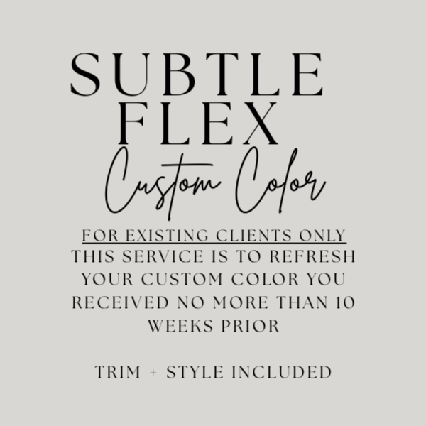 Subtle Flex at TaylorMadeHair Co in Anchorage, AK