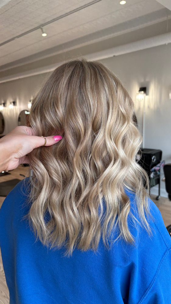 Full head highlight at Ally & Co. Studios in Springfield, MI