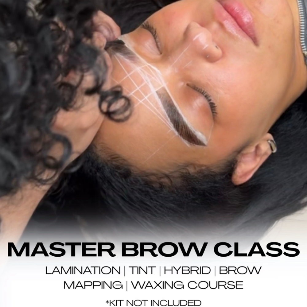 MASTER BROW CLASS (NO KIT)
