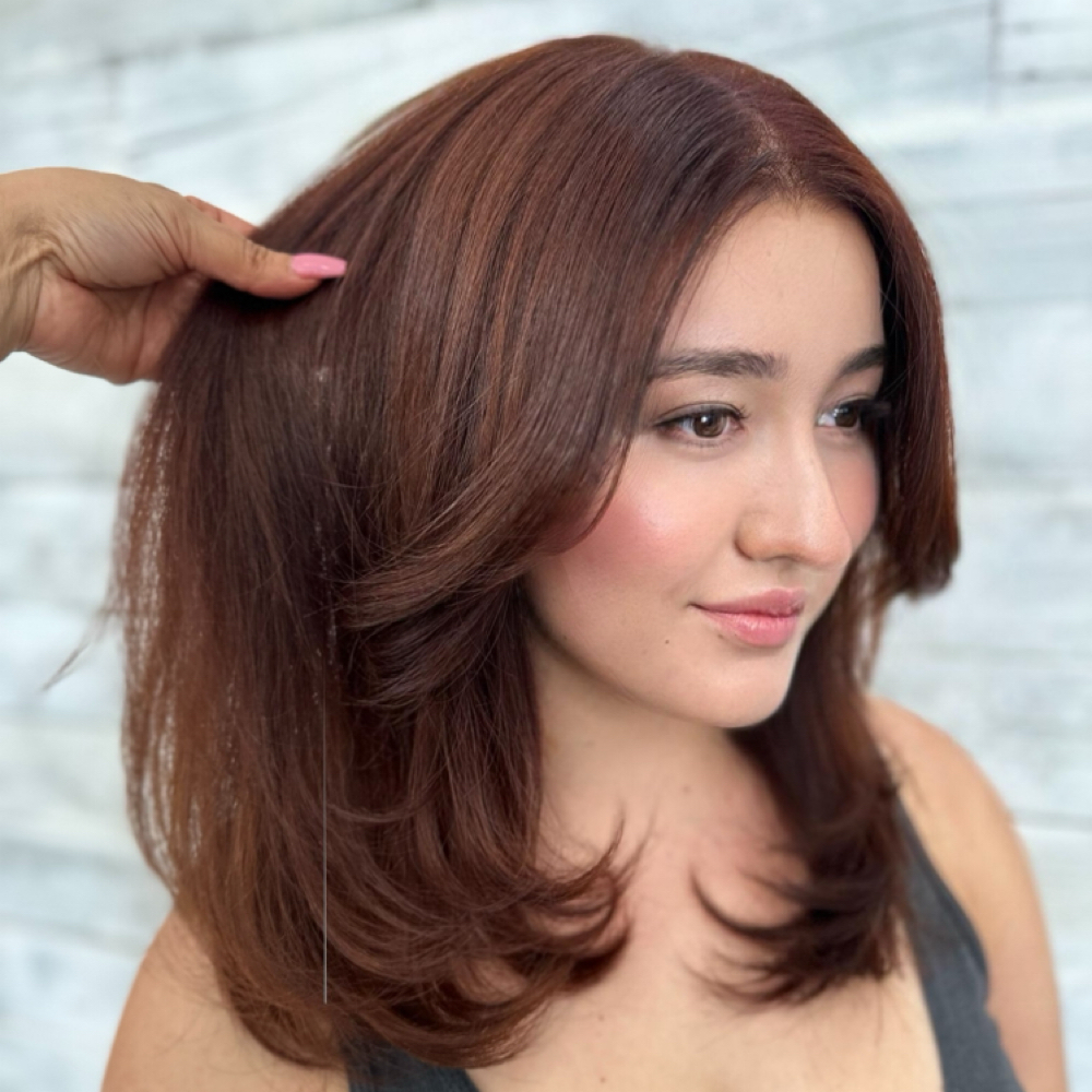 Color all over at The Hair Peace in San Dimas, CA