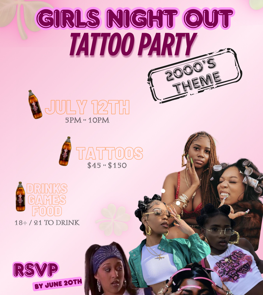 2000’s Tattoo Party 💕💅