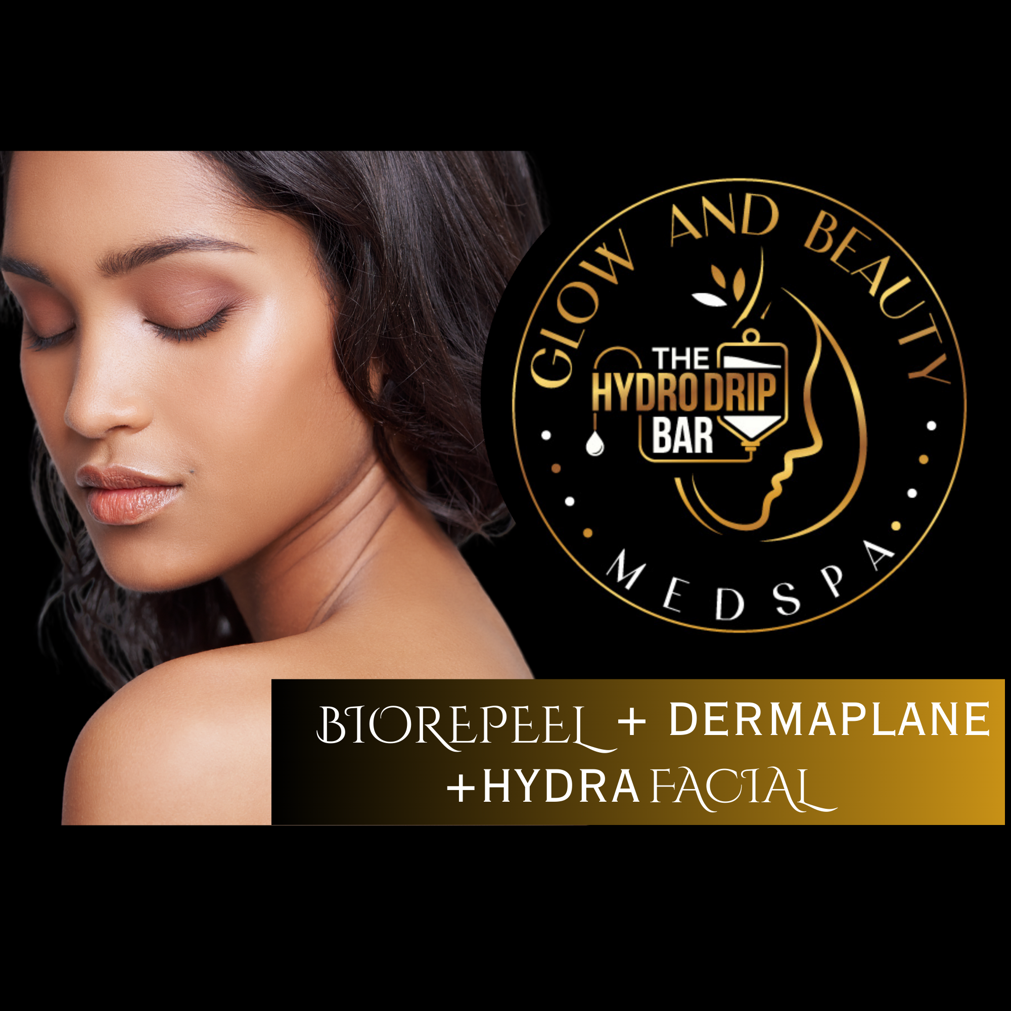 BioRePeel+Dermaplane+Hydrafacial