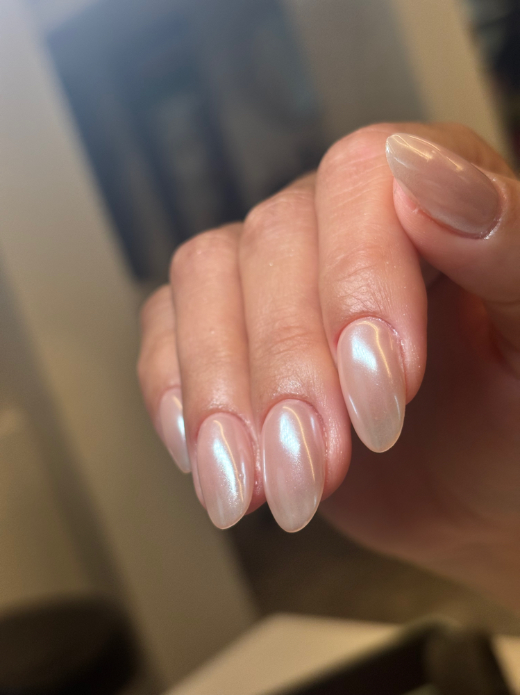 Chrome Nail Art at Nails Time Nay in New York, NY