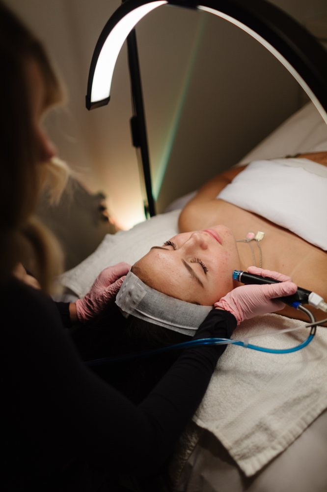 The Golden Hydrafacial at Golden Skin Bar in Mesa, AZ