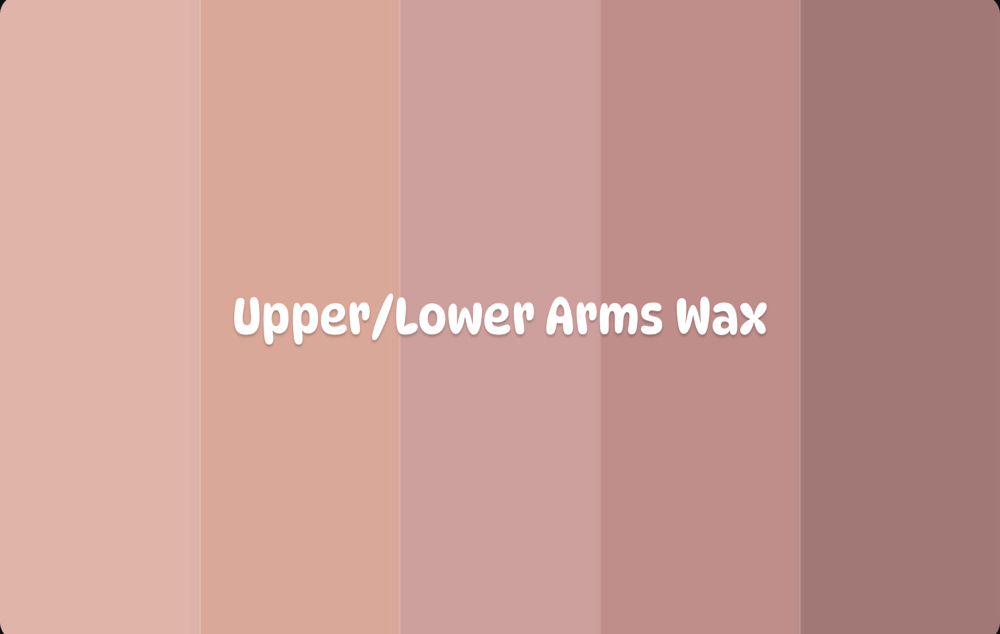 Upper/Lower Arms Wax