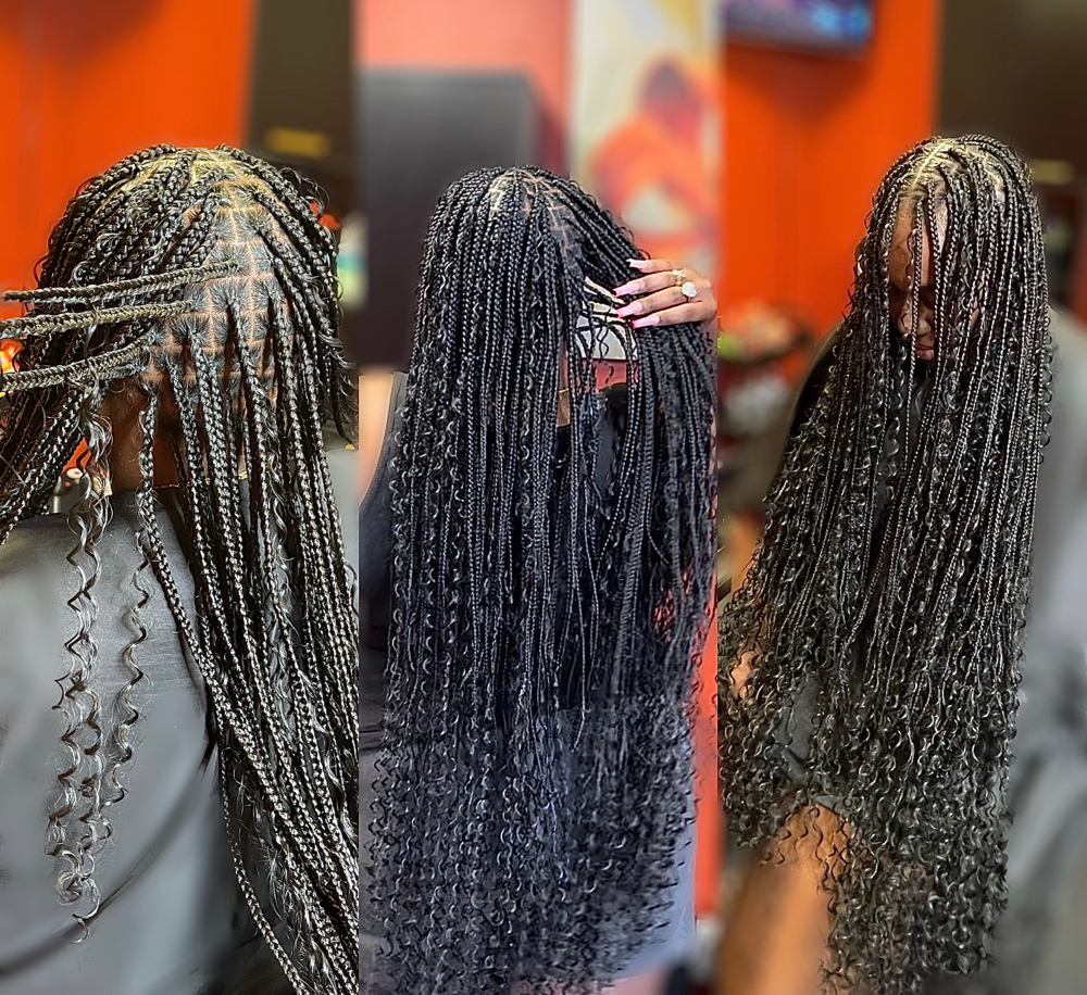 Small Boho Knotless
