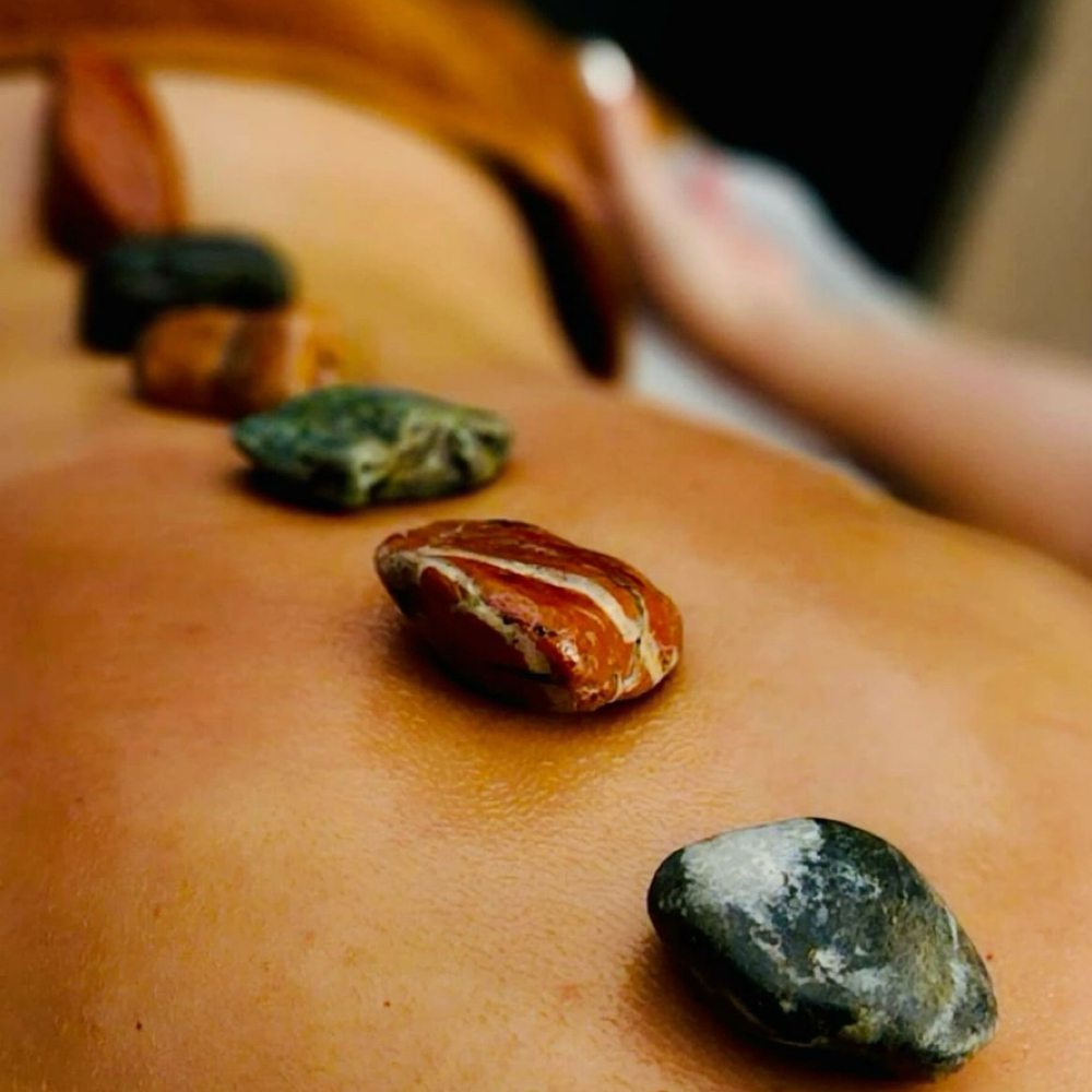 Luxury Back & Front HotStone Treat. at Copper 22 Salon in Mineral Wells, WV