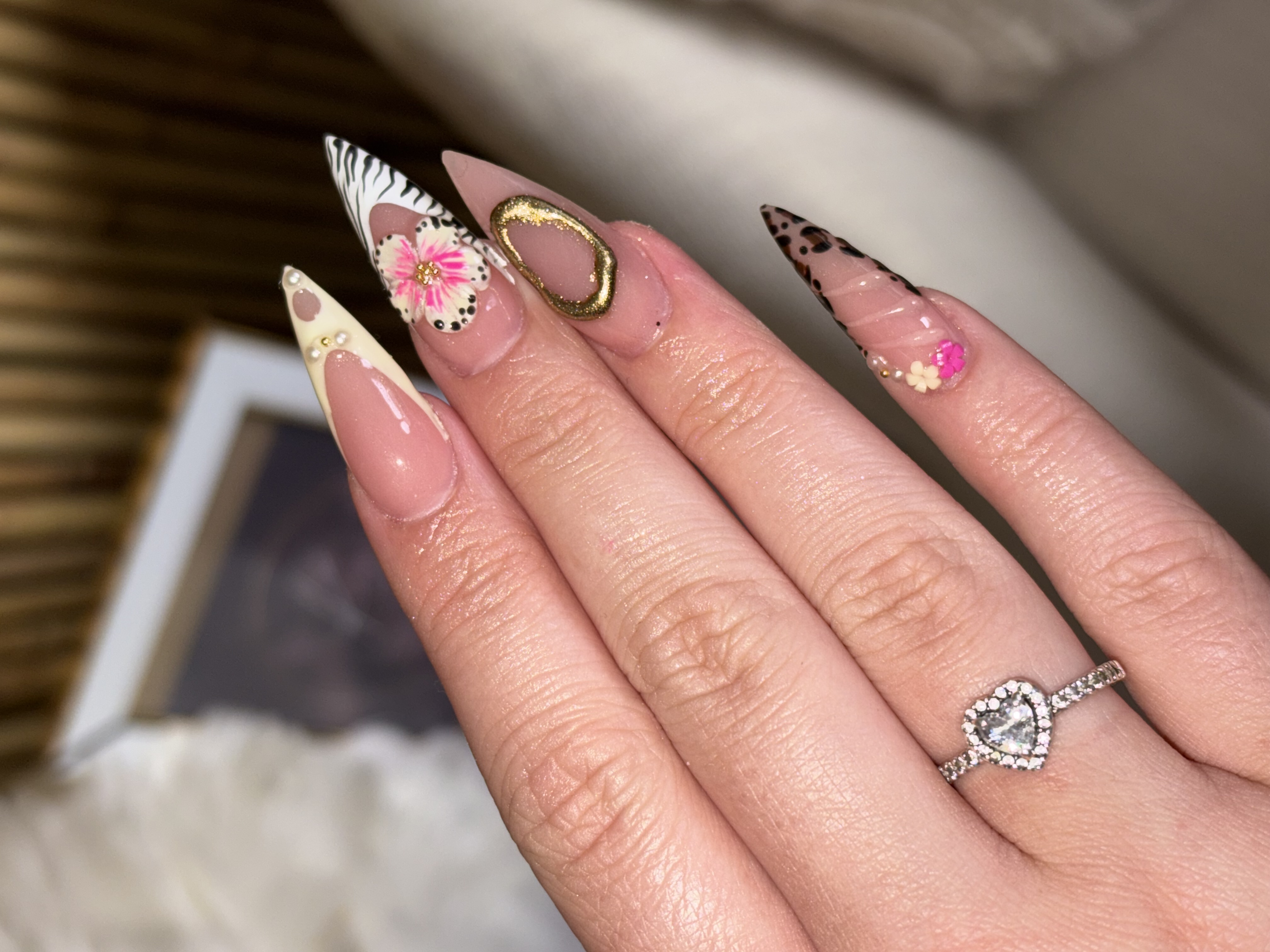 Medium Acrylic Fullset at Nails By Kiley X The Luxe Label Suites in Richmond, VA