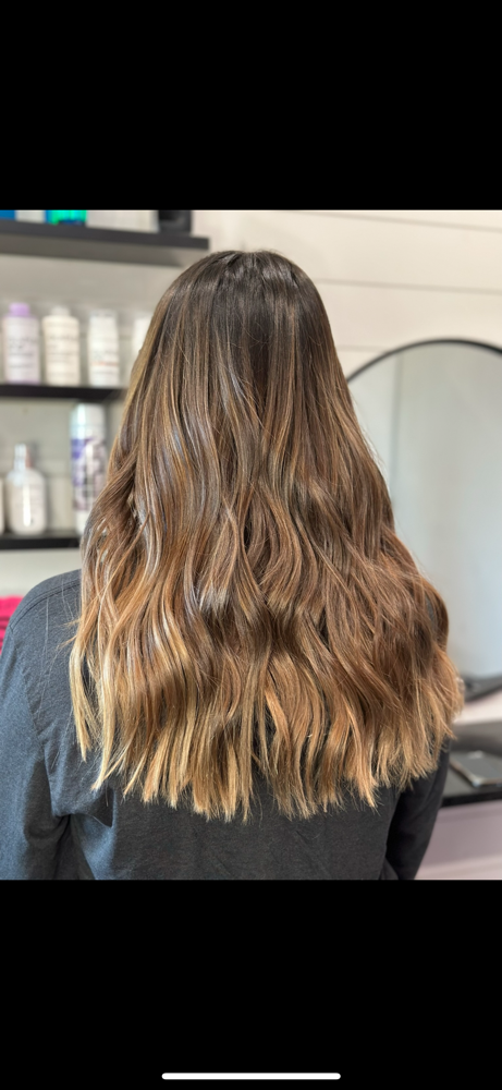 Balayage, Gloss & Dry