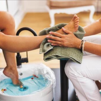 Pedicures at Little Paradise Spa in La Mesa, CA