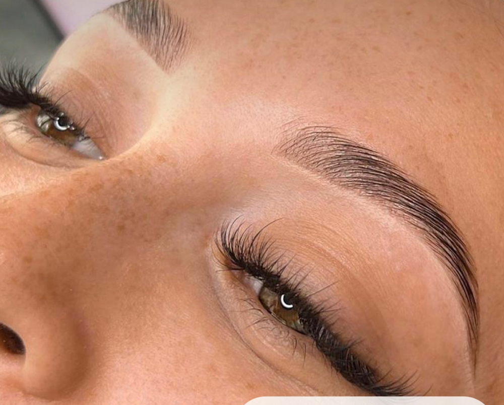 Brow Lamination And Tint