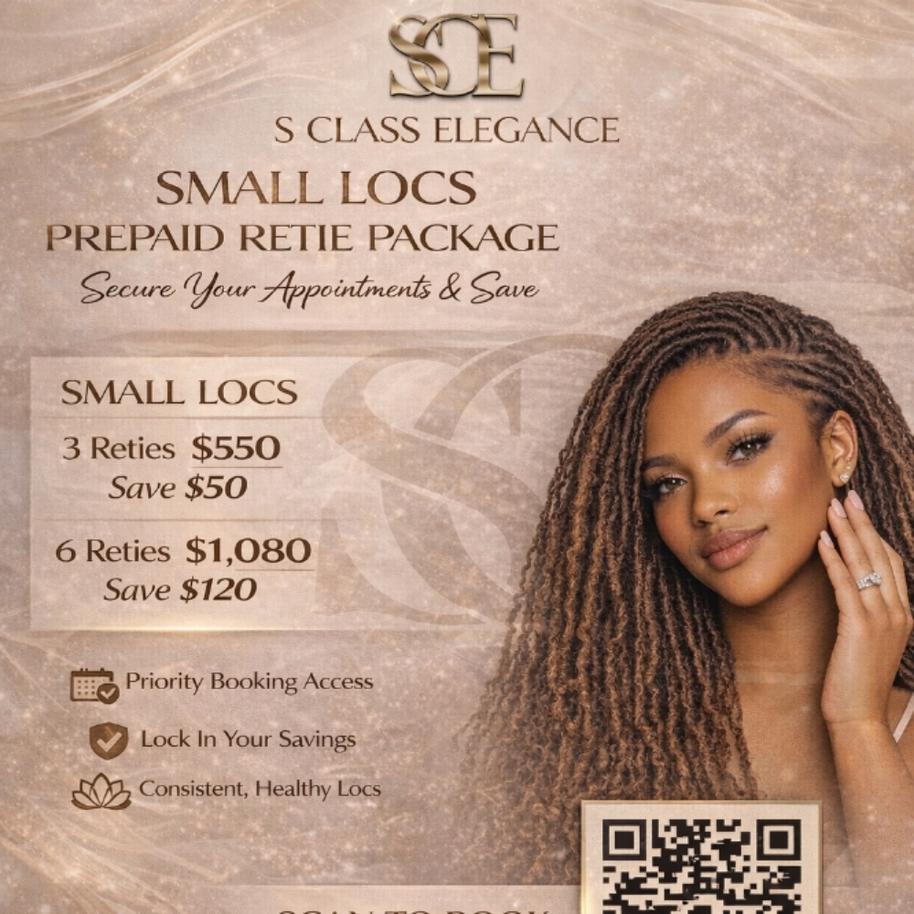 Prepaid Retie Packages (Small) at S Class Elegance in Greenacres, FL