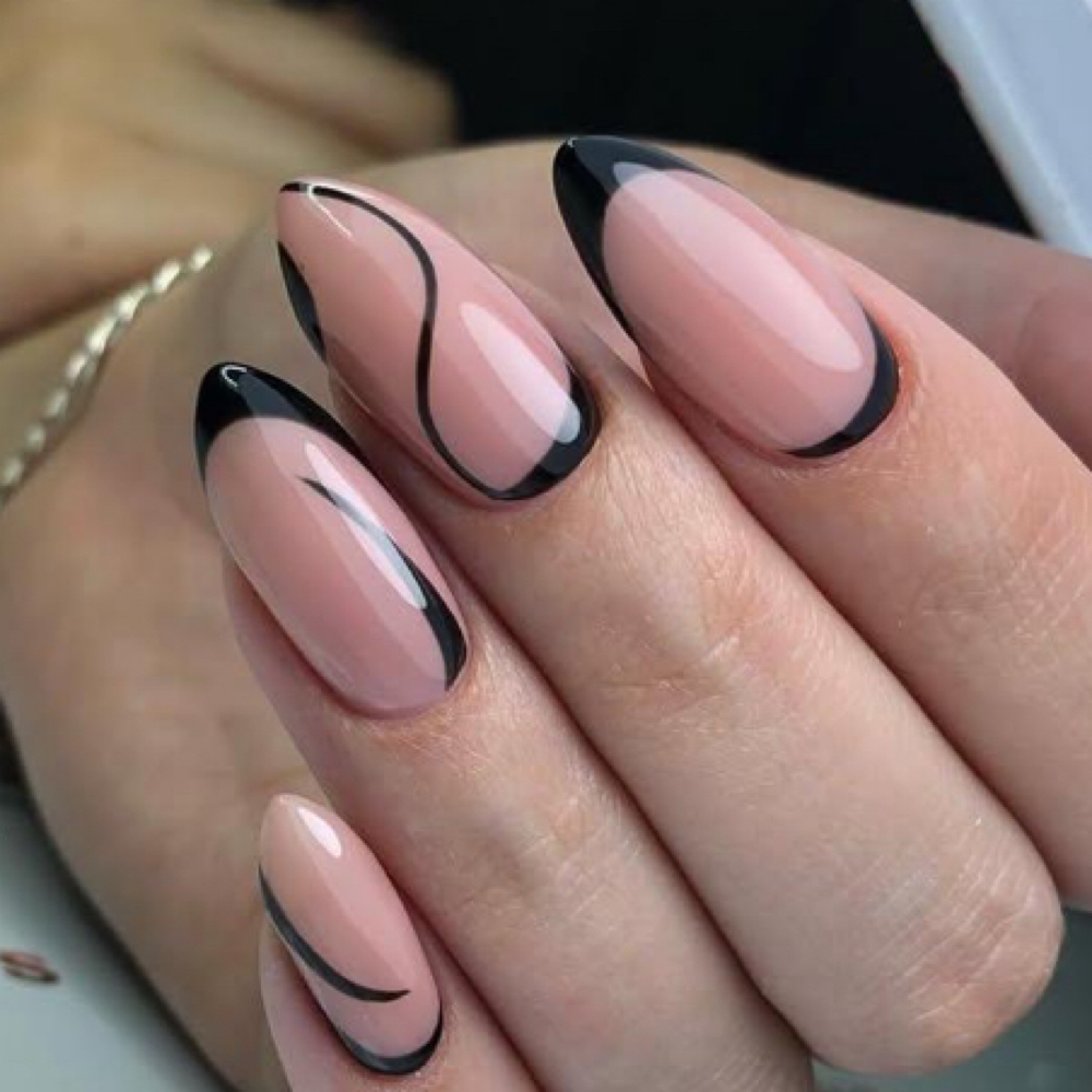 Manicure Design(Ombré,French,Chrome at Meka Nail Studio in Newton, MA