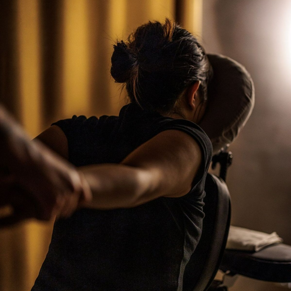 Chair Massage at Aura Beauty Spa in Beaumont, TX