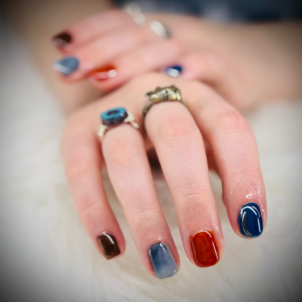 Rubber Manicure at Manicures that Purr in Melbourne, FL