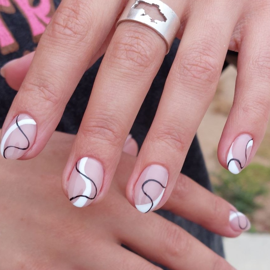 Nail Extensions with Tips at Blended Studio in Mineola, TX