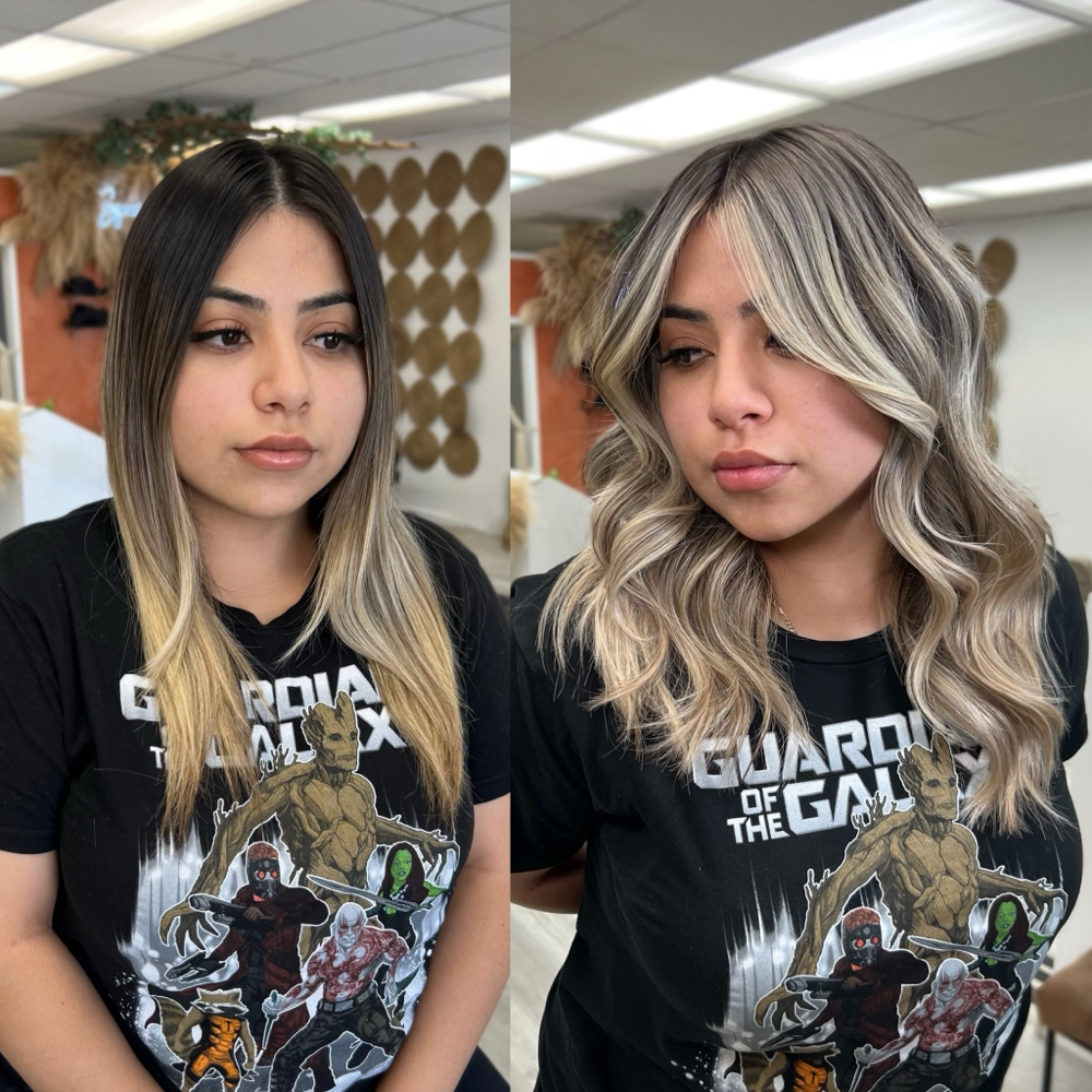BALAYAGE (custom Foil Work)