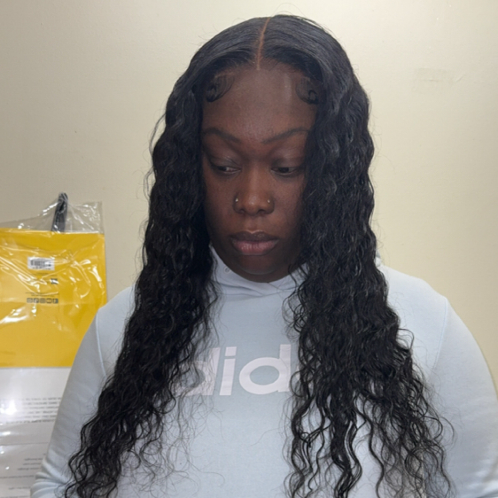 Closure Install Touch Up at Touched Artistry in Urbana, IL