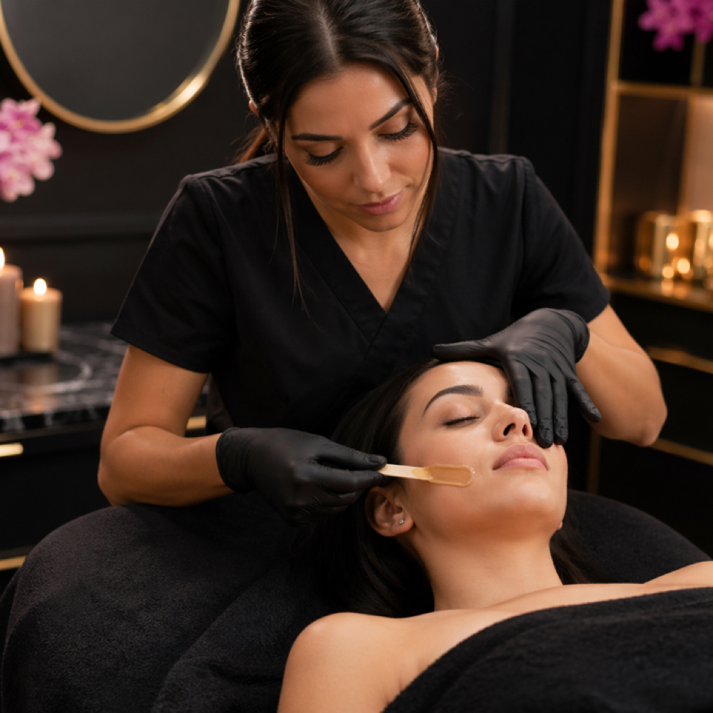 Full Face Waxing at The Wax Box in Dover, DE