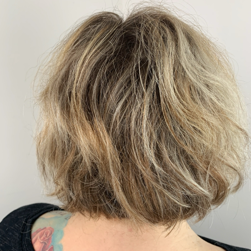 Blonding Returning Guest at Mint Cuts + Color in Madison, WI