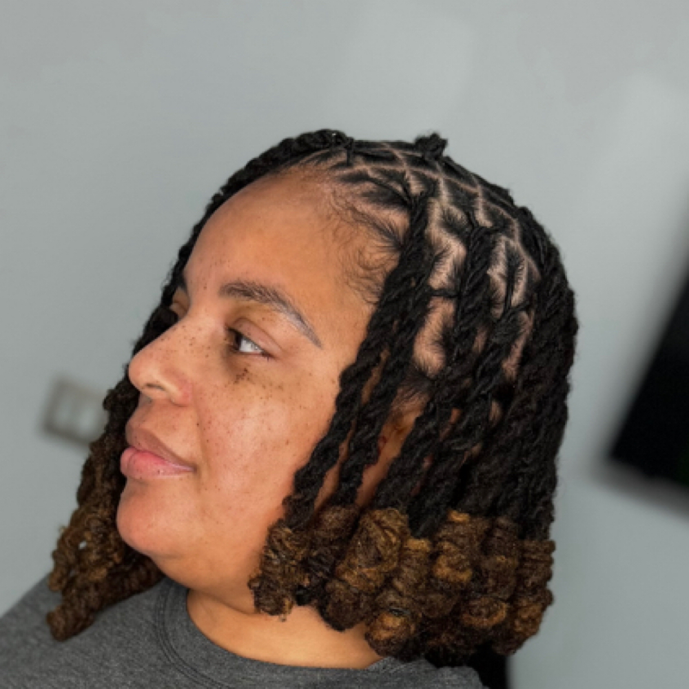 Loc Bob at Rissa.on.da.locs in Chicago, IL