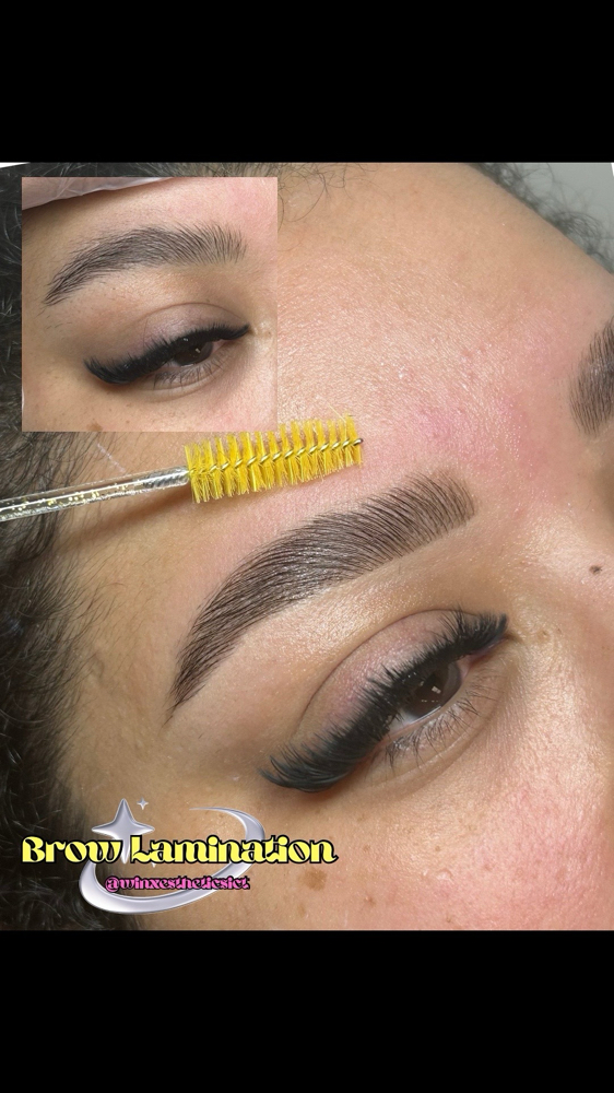 Brow Lamination + Wax (SI) at Deseo Aesthetics in Wichita, KS