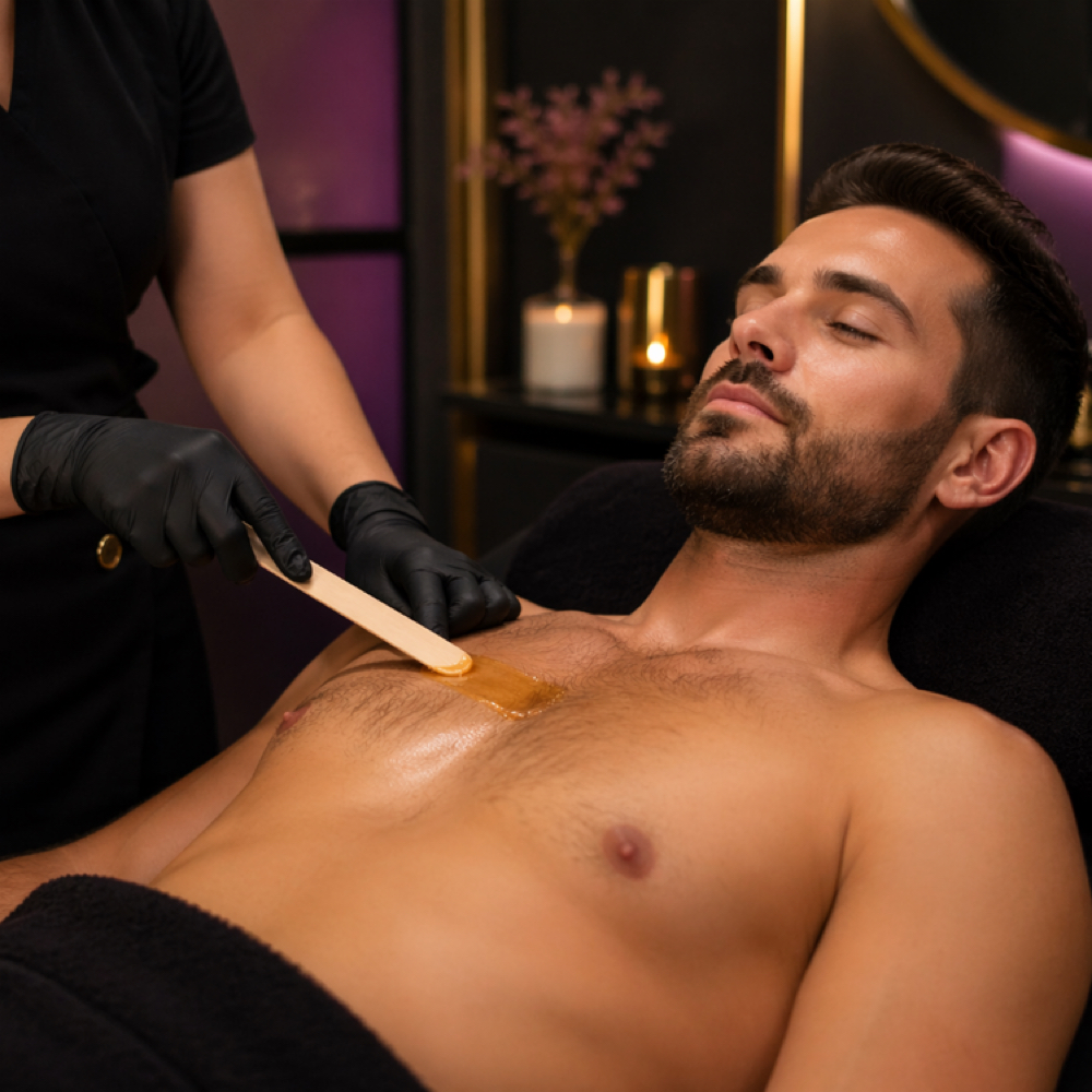 Stomach Waxing at The Wax Box in Dover, DE