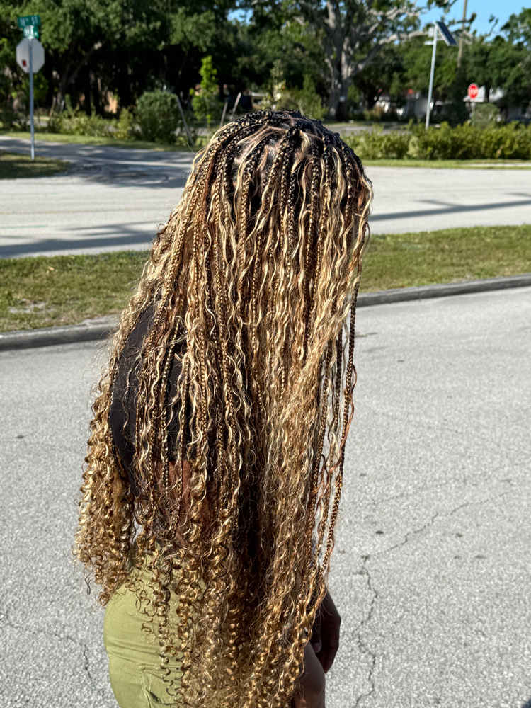 Medium Boho knotless at HBL STUDIO in Vero Beach, FL