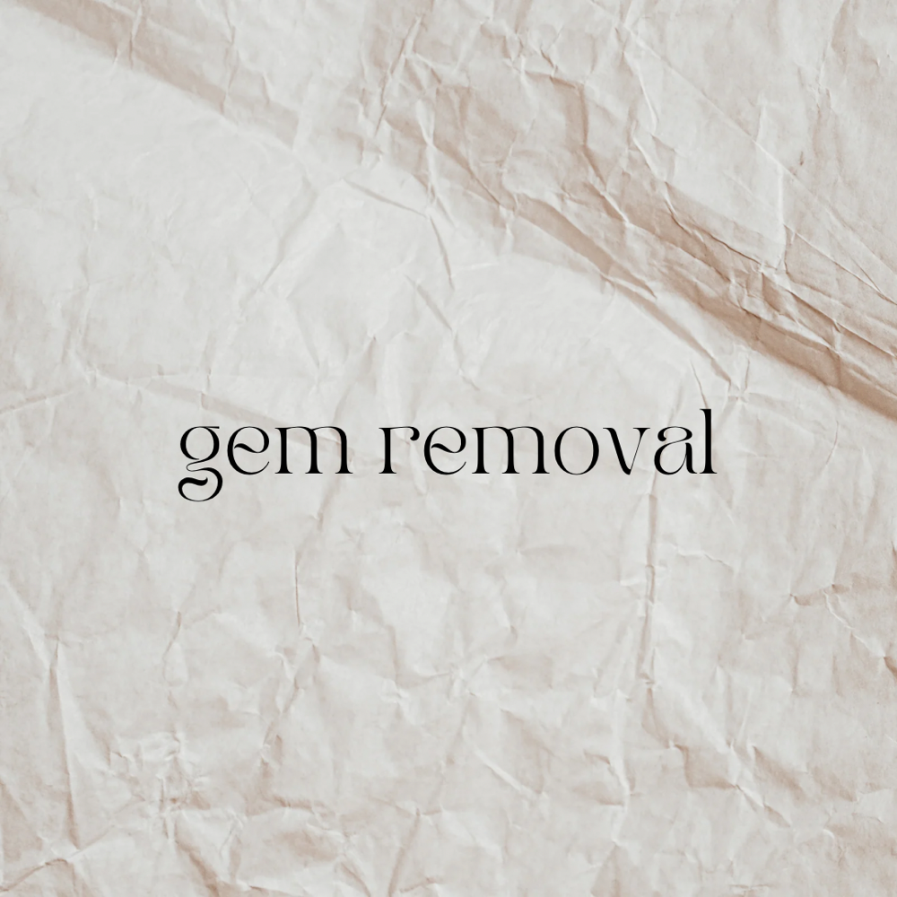 Gem Removal