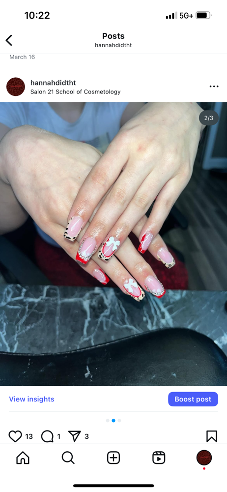 Acrylic fill