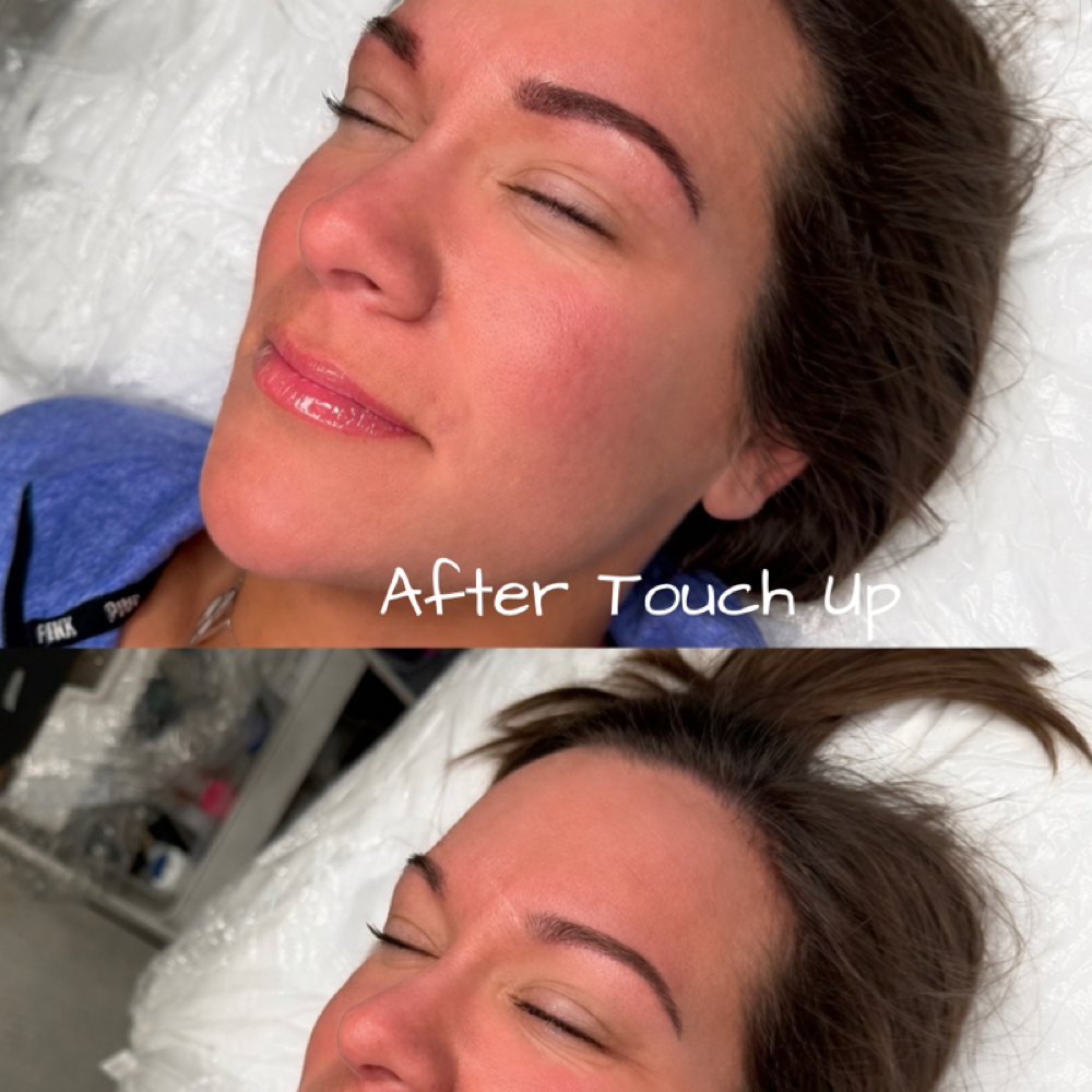 Powder Brow 6-8 Week Touch Up at Aesthetic Society in Middleton, WI