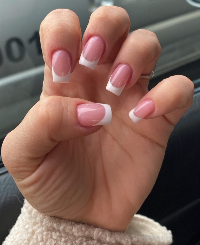 French Gel Manicure