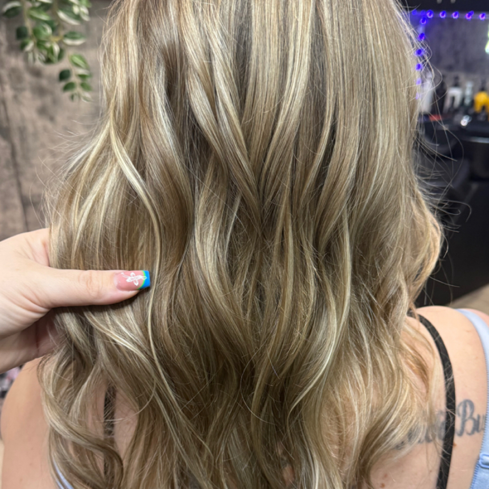 Full Highlight at AJ Beauty Salon in Chandler, AZ